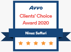 AVVO Client's Choice Award 2020 - Ninaz Saffari Criminal Defense Attorney